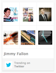 Jimmy Fallon Trending on Twitter and Shopcade